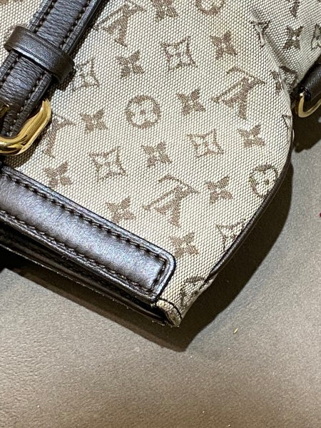 Louis Vuitton Brown Mini Lin Francoise Bag