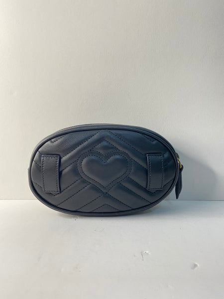 Gucci Black Marmont Belt Bag