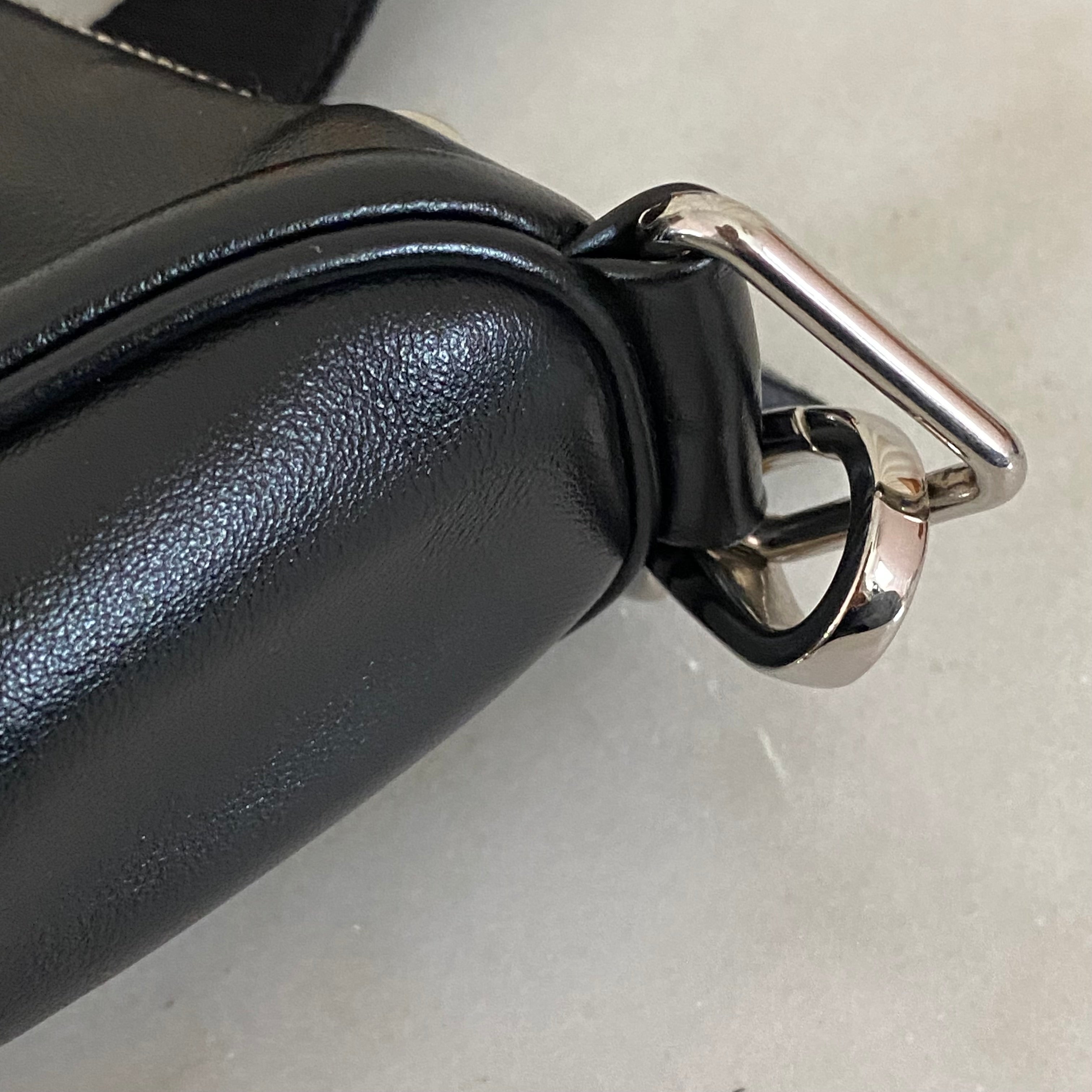 Prada Black Triangle Shoulder Bag