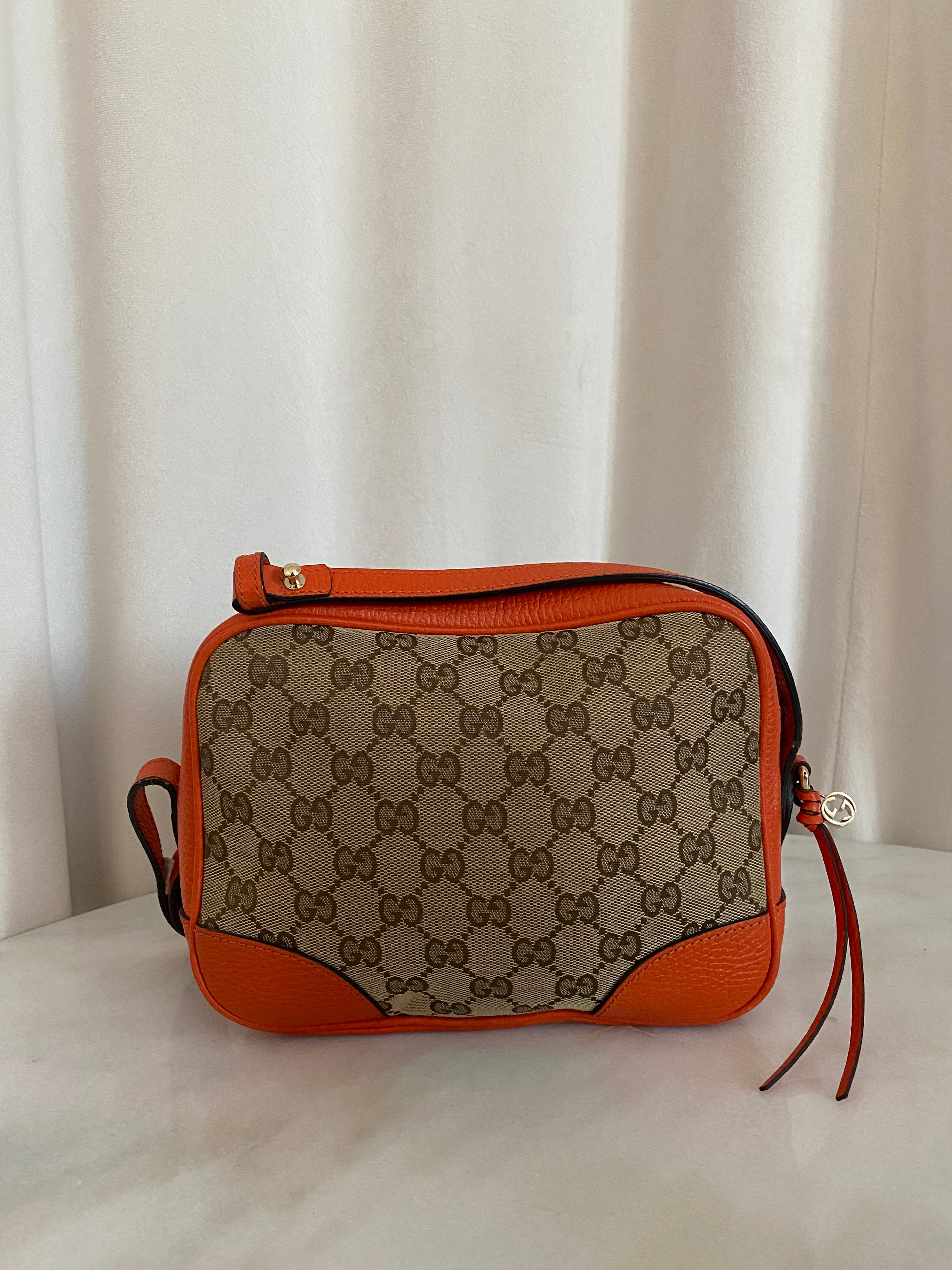 Gucci Bicolor Bree Camera Crossbody Bag