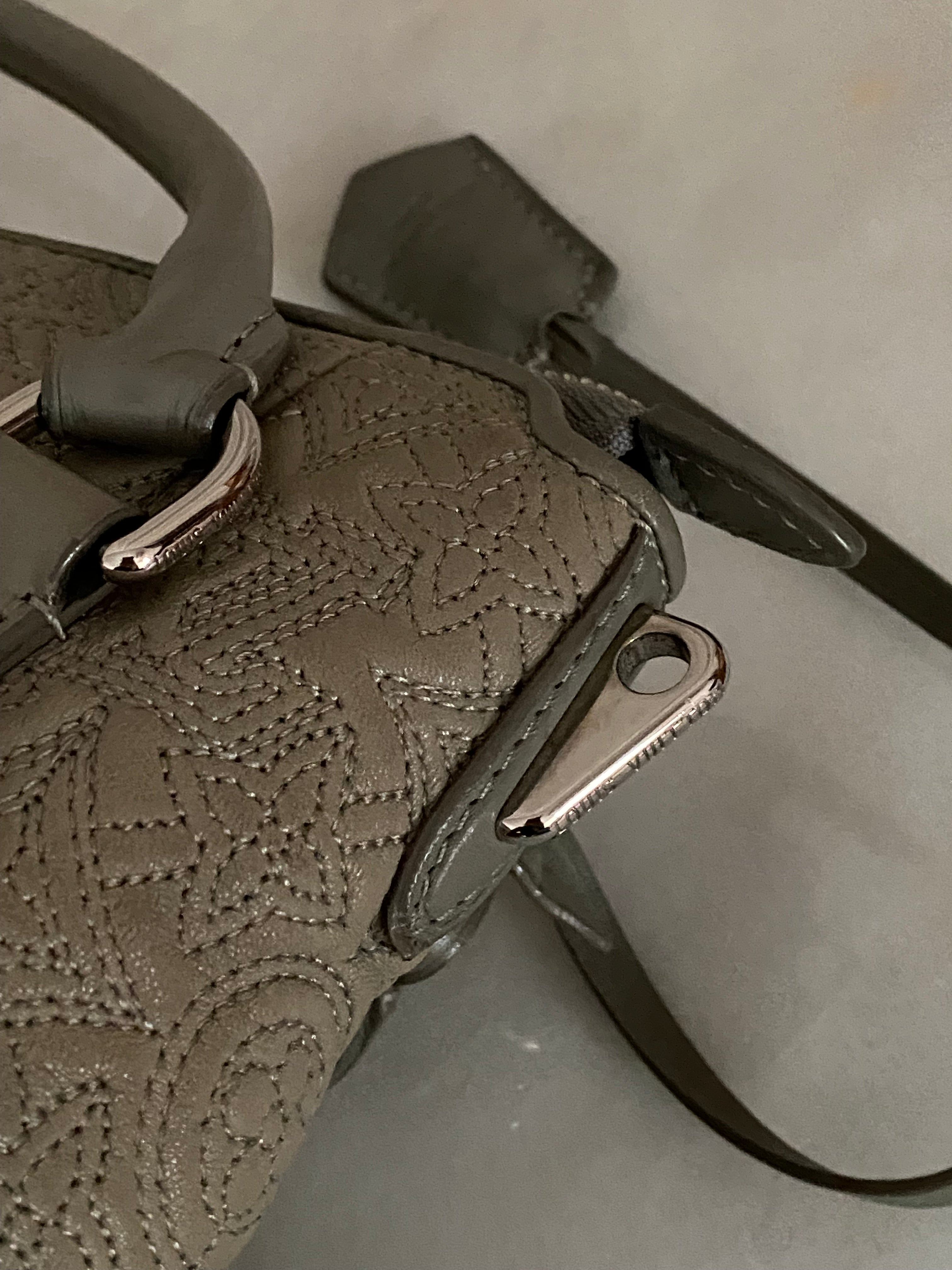 Louis Vuitton Grey Monogram Antheia lxia Bag