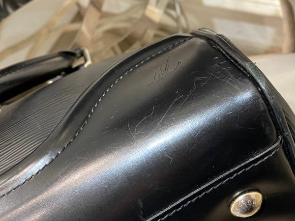 Louis Vuitton Noir Bowling Montaigne GM Bag