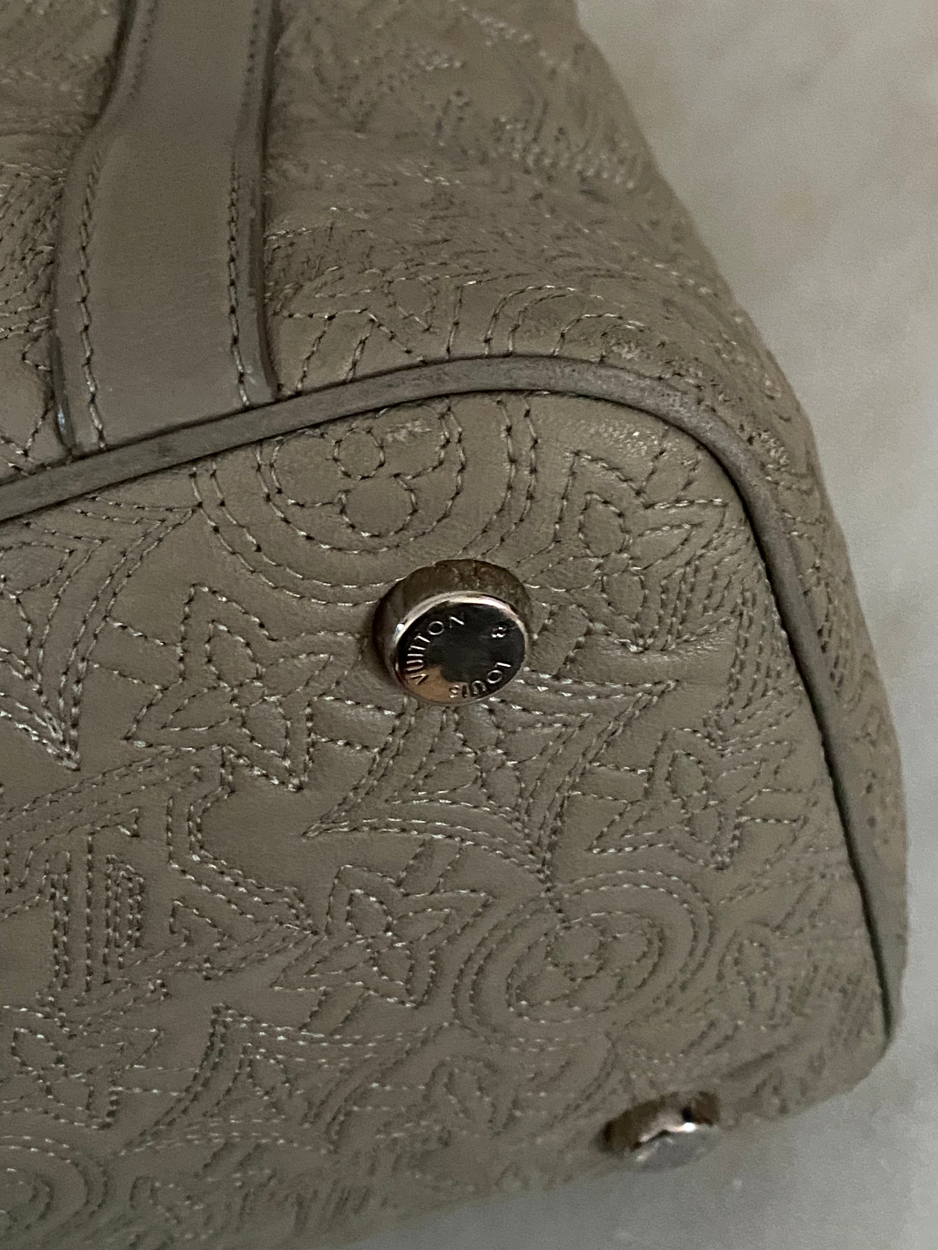 Louis Vuitton Grey Monogram Antheia lxia Bag