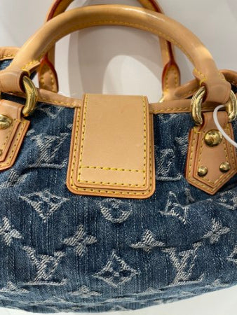 Louis Vuitton Pleaty Denim Small Tote Bag