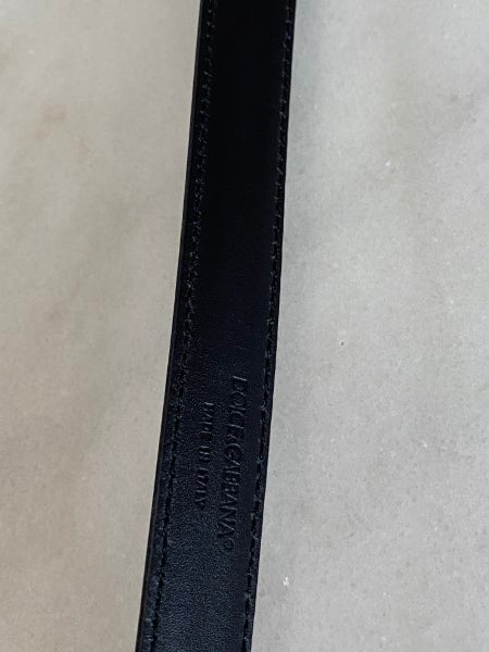 Dolce & Gabbana Dark Blue Belt