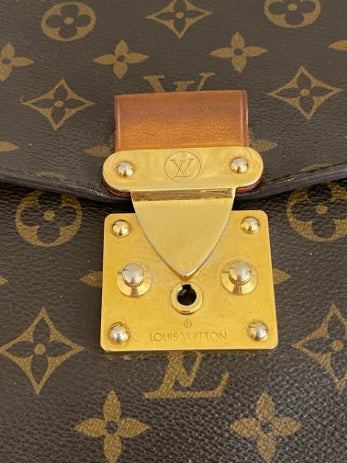 Louis Vuitton Bicolor Monogram Eden MM Top Handle Bag