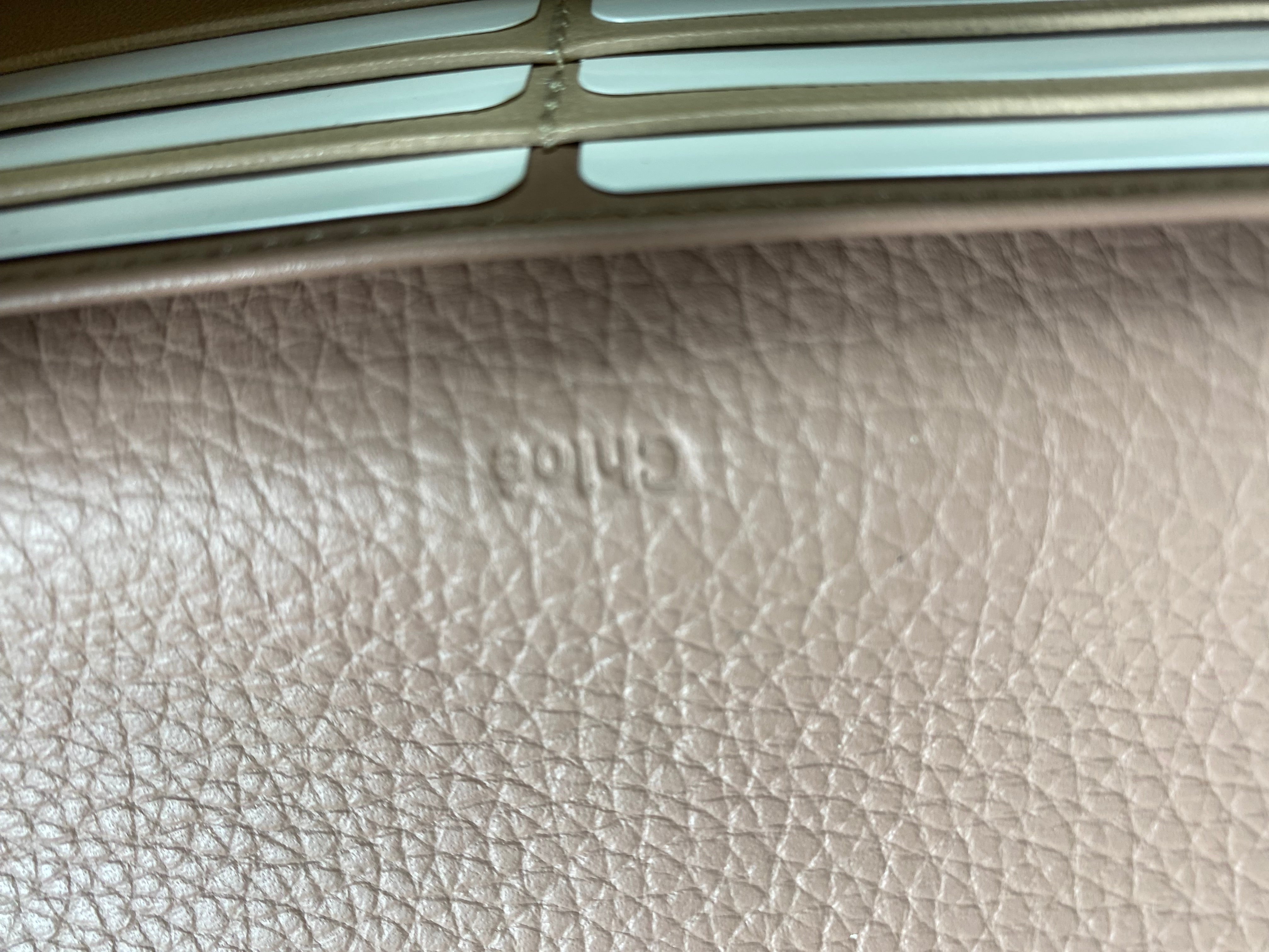 Chloe Nude Flap Long Wallet