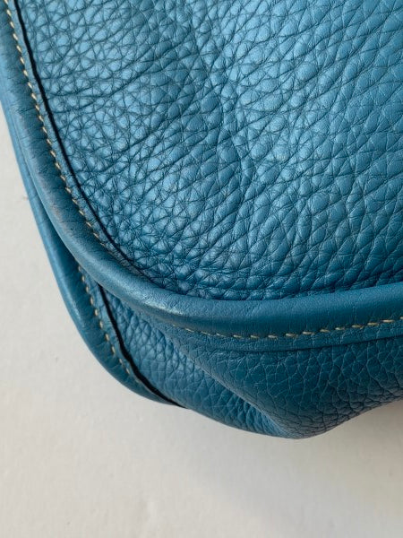 Hermes Turquoise Evelyne PM Bag