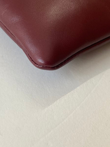 YSL Dark Red Calypso Small Pouch