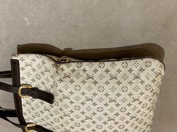 Louis Vuitton Brown Mini Lin Francoise Bag