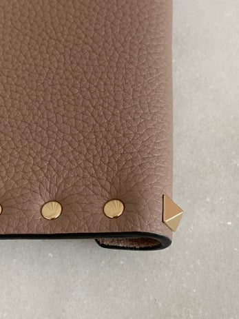 Valentino Nude Envelope Rockstud Pouch