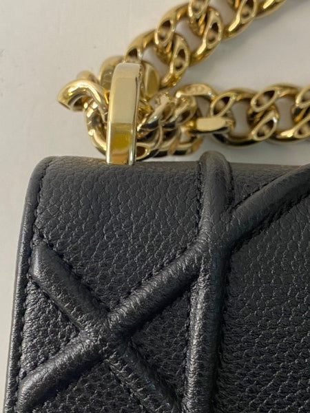 Christian Dior Black Diorama Small Shoulder Bag