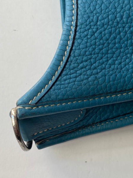 Hermes Turquoise Evelyne PM Bag