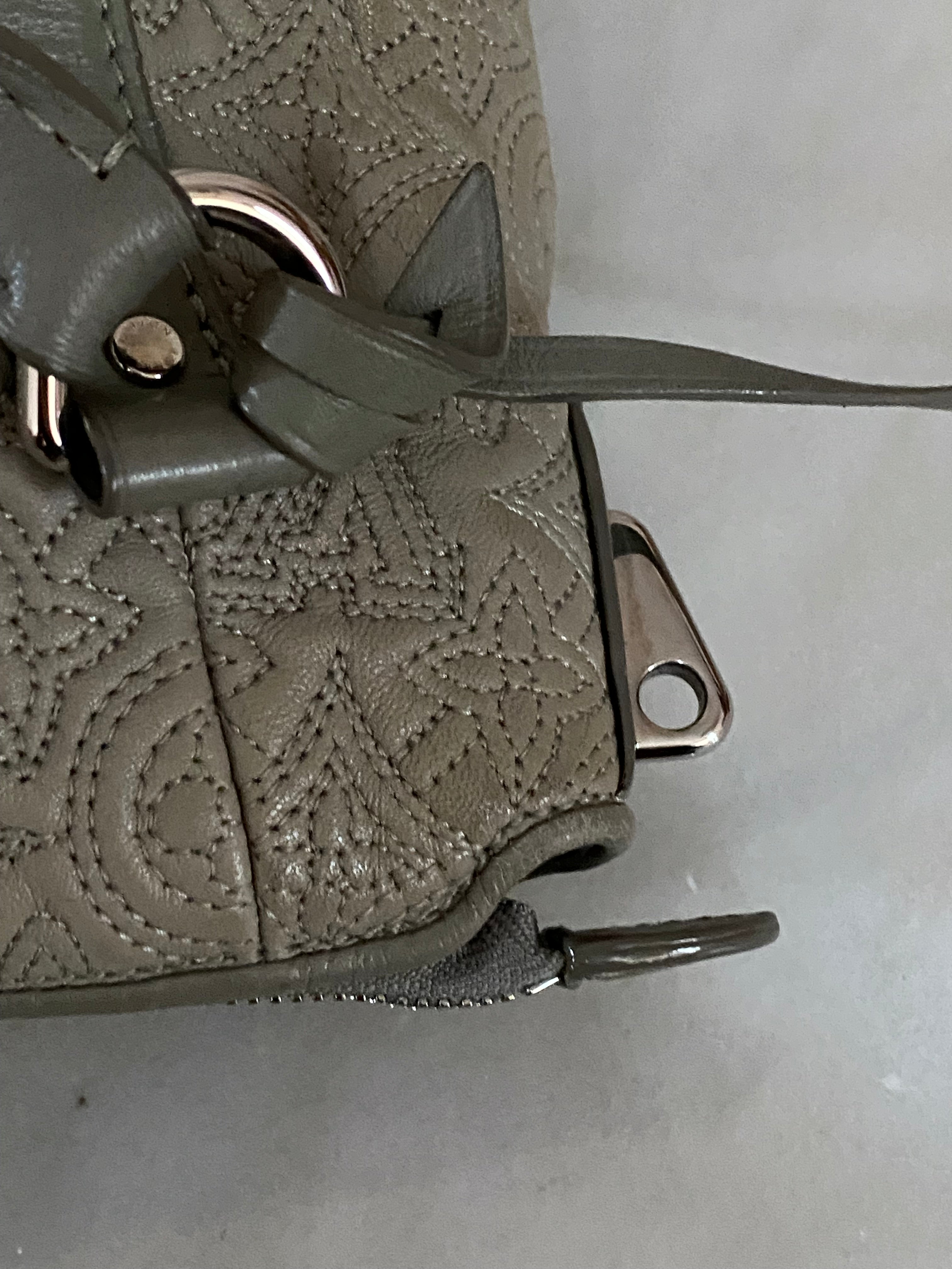 Louis Vuitton Grey Monogram Antheia lxia Bag