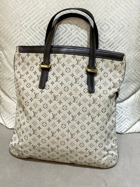 Louis Vuitton Brown Mini Lin Francoise Bag