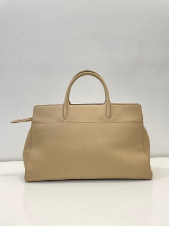 YSL Beige Cabas Rive Gauche Bag