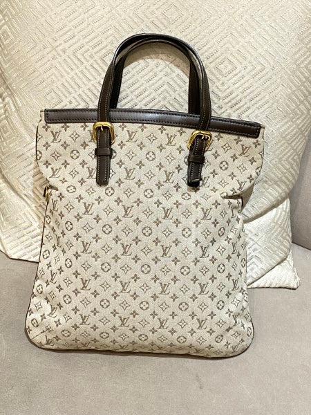 Louis Vuitton Brown Mini Lin Francoise Bag