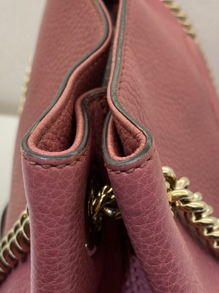 Gucci Purple Soho Shoulder Bag