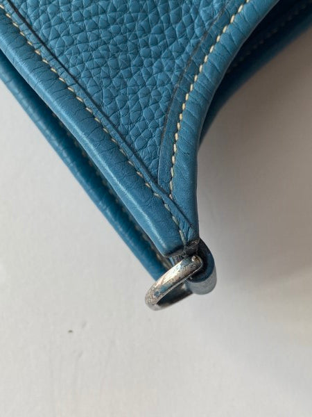 Hermes Turquoise Evelyne PM Bag