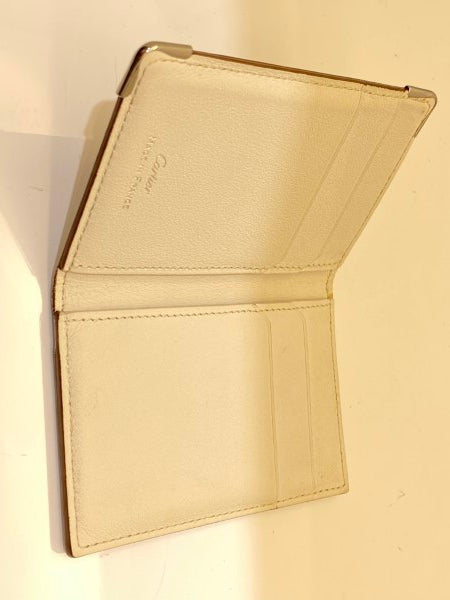 Cartier White Must De Cartier Wallet