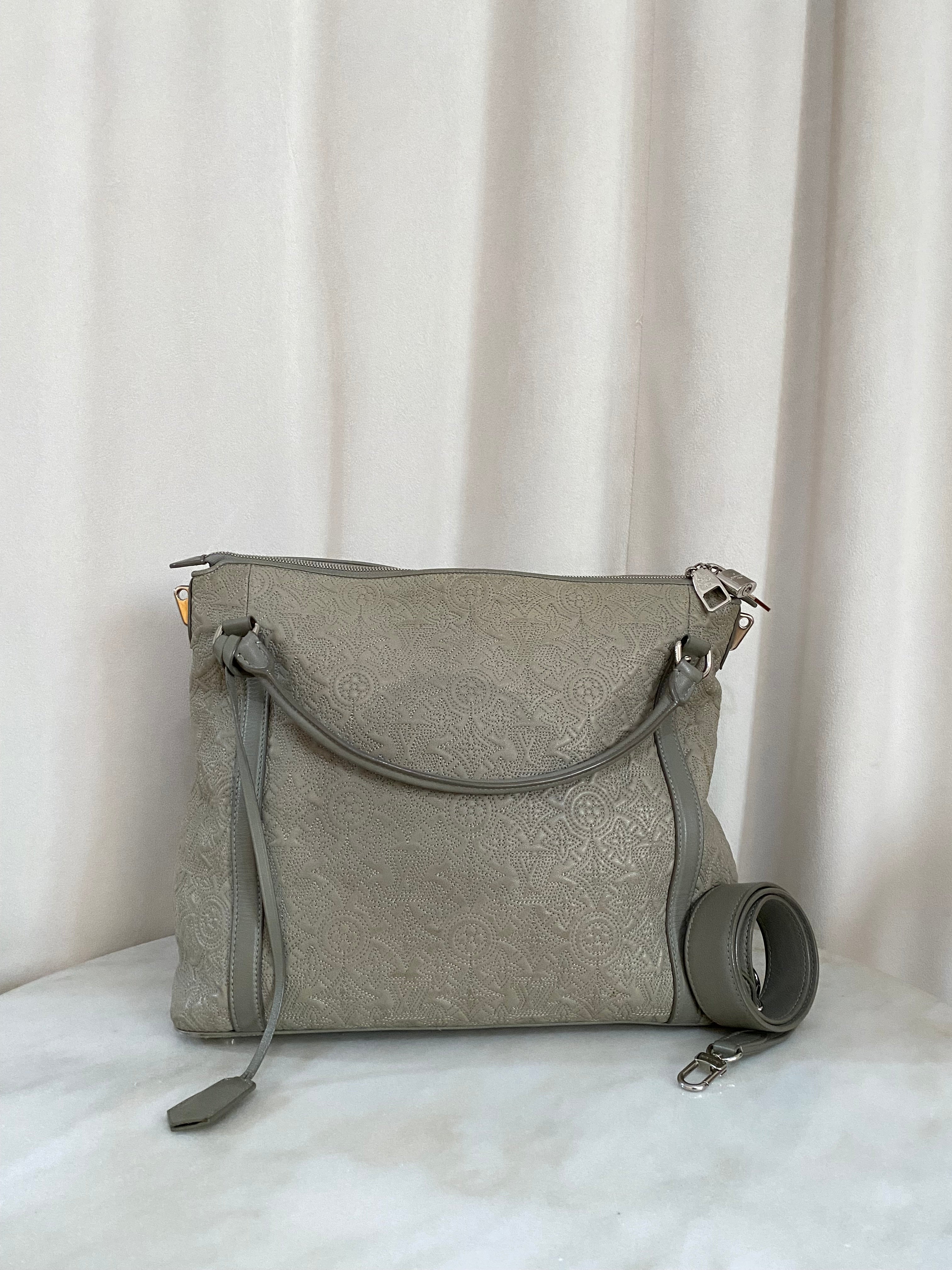 Louis Vuitton Grey Monogram Antheia lxia Bag