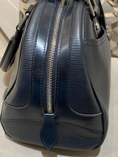 Louis Vuitton Noir Bowling Montaigne GM Bag