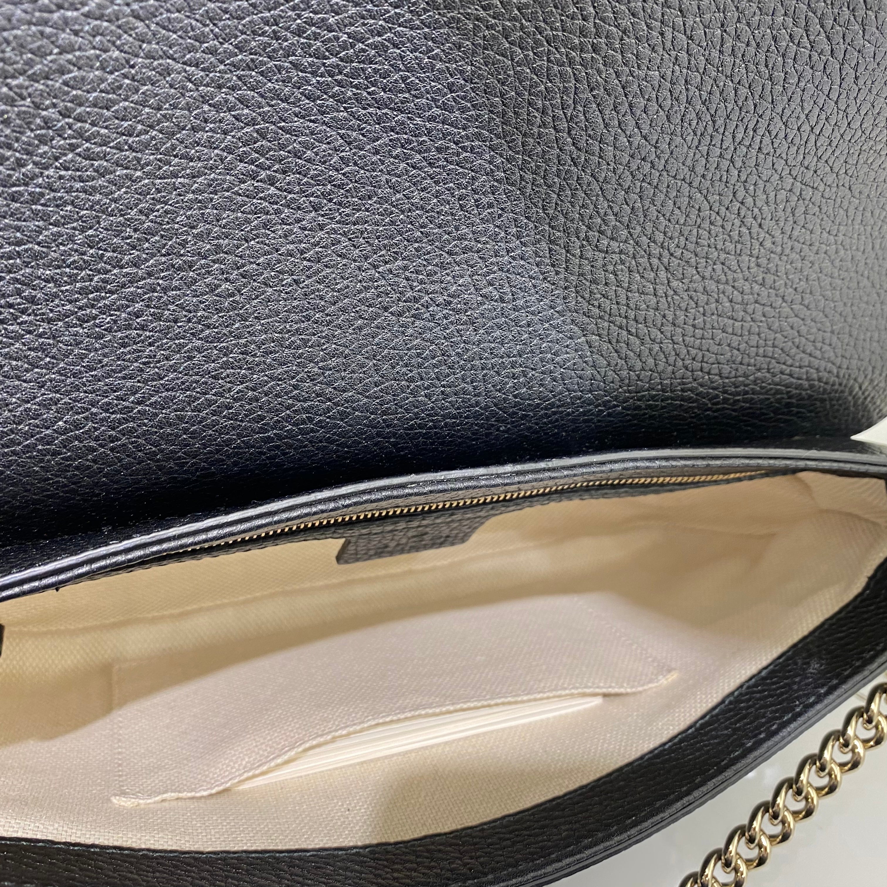 Gucci Black Soho Crossbody Bag