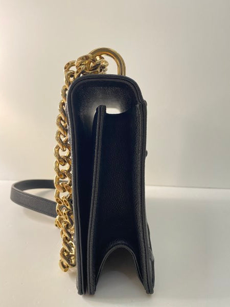 Christian Dior Black Diorama Small Shoulder Bag