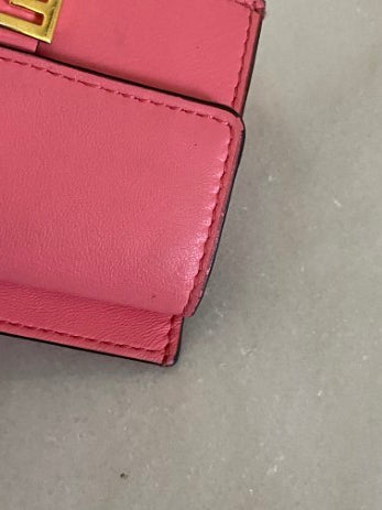 Fendi Pink Card Holder