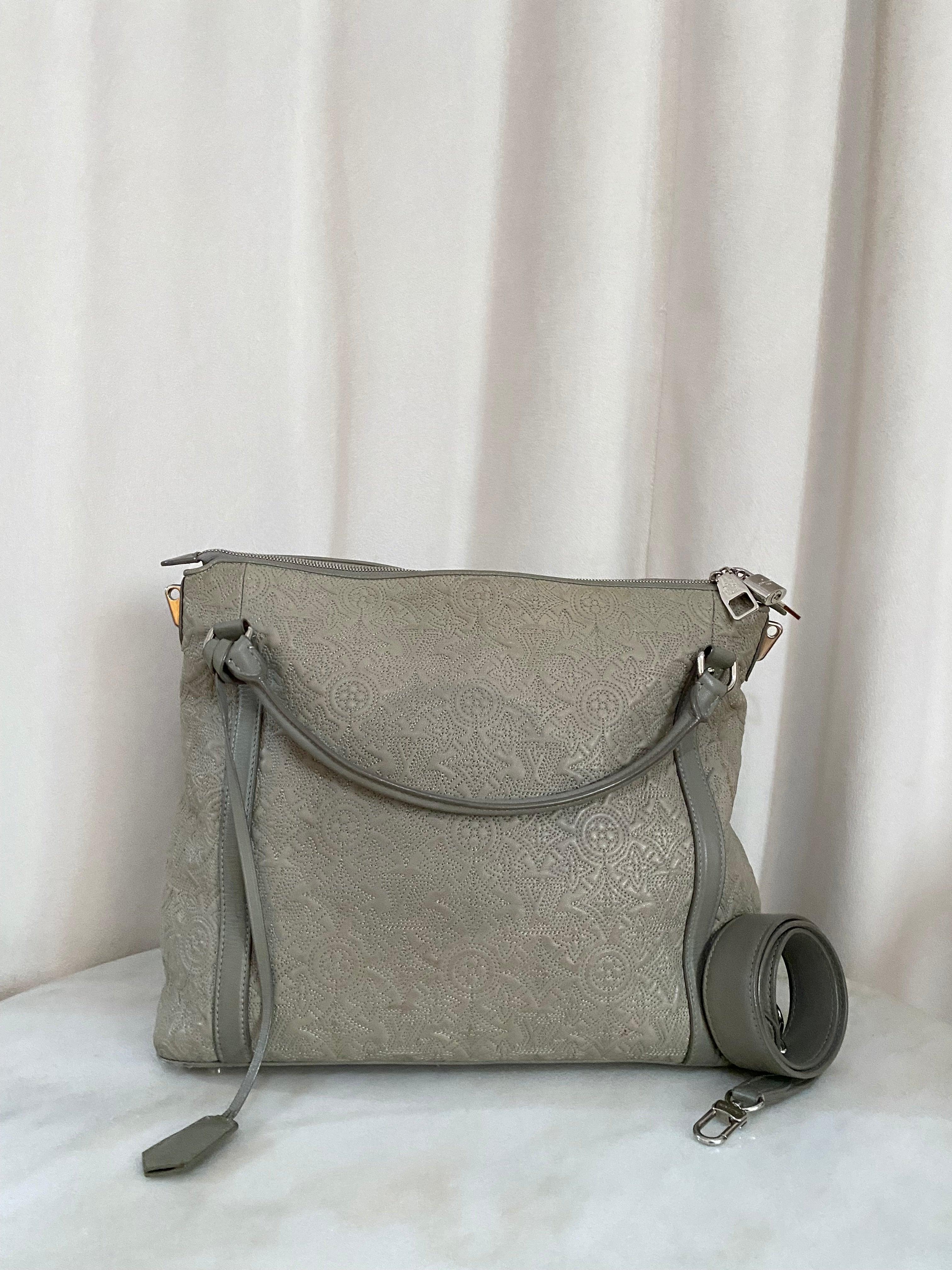 Louis Vuitton Grey Monogram Antheia lxia Bag