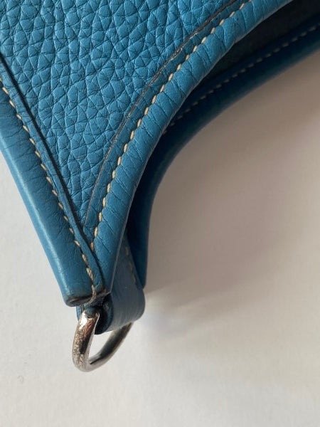 Hermes Turquoise Evelyne PM Bag