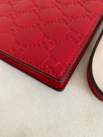 Gucci Red Clutch