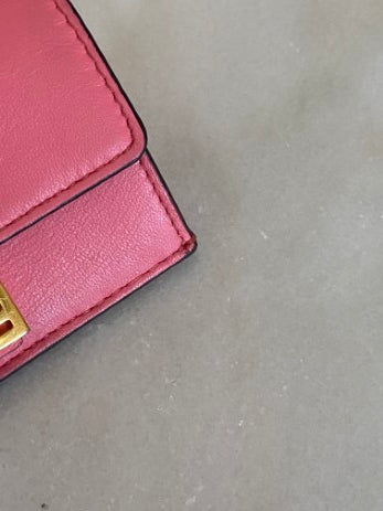 Fendi Pink Card Holder