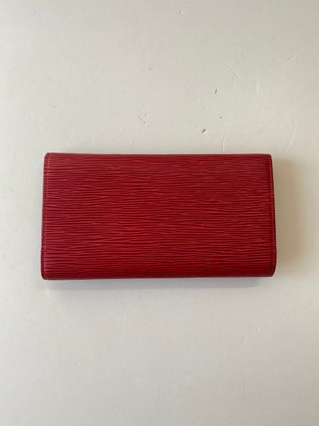 Louis Vuitton Red Long Wallet