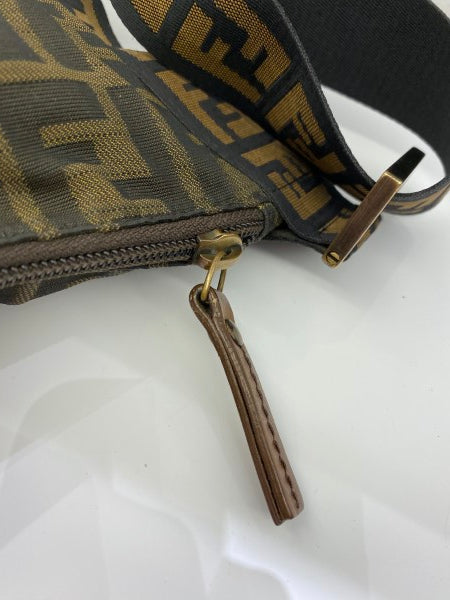 Fendi FF Brown Crossbody Bag