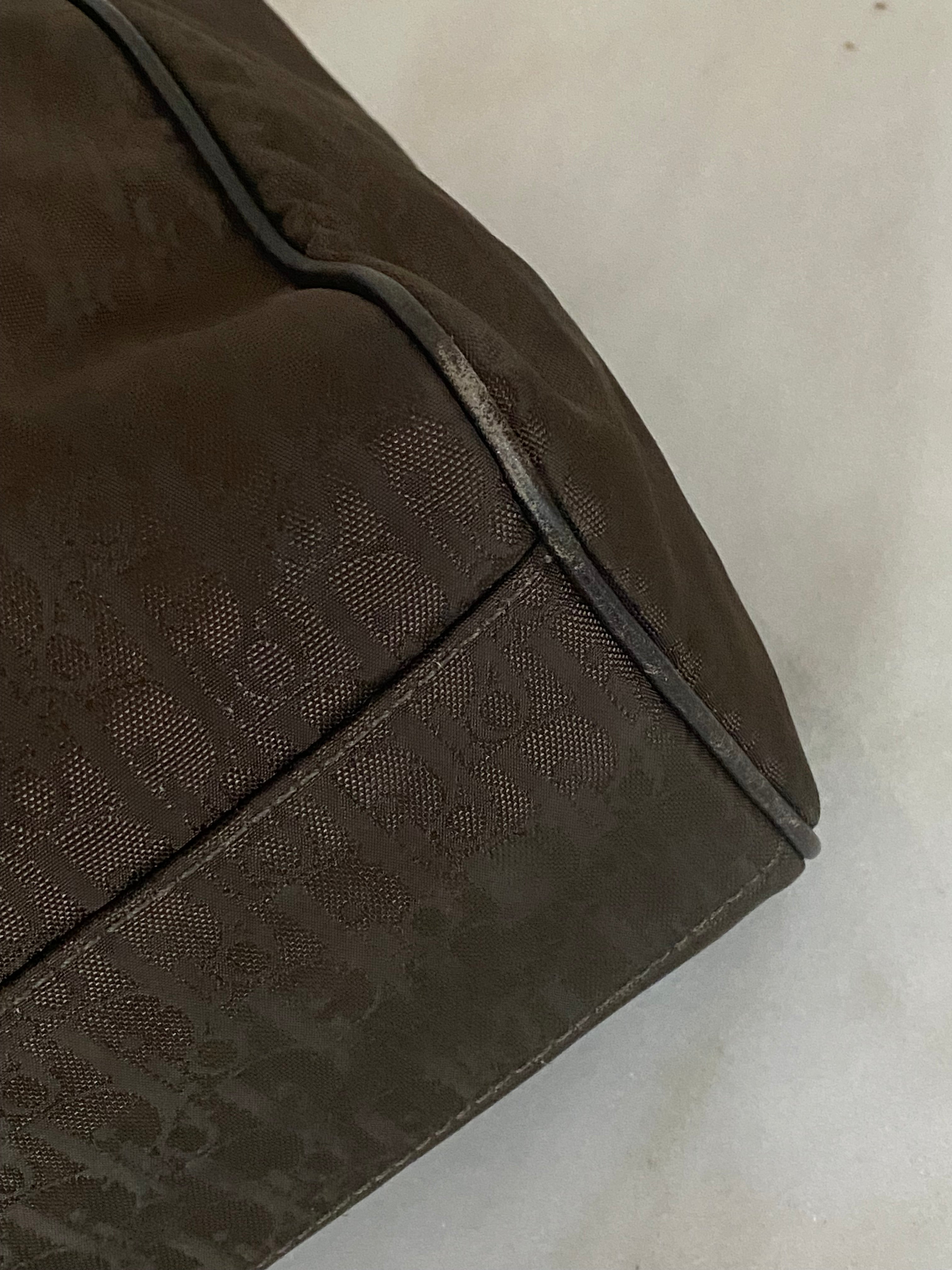 Christian Dior Brown Monogram Diorissimo Tote Bag