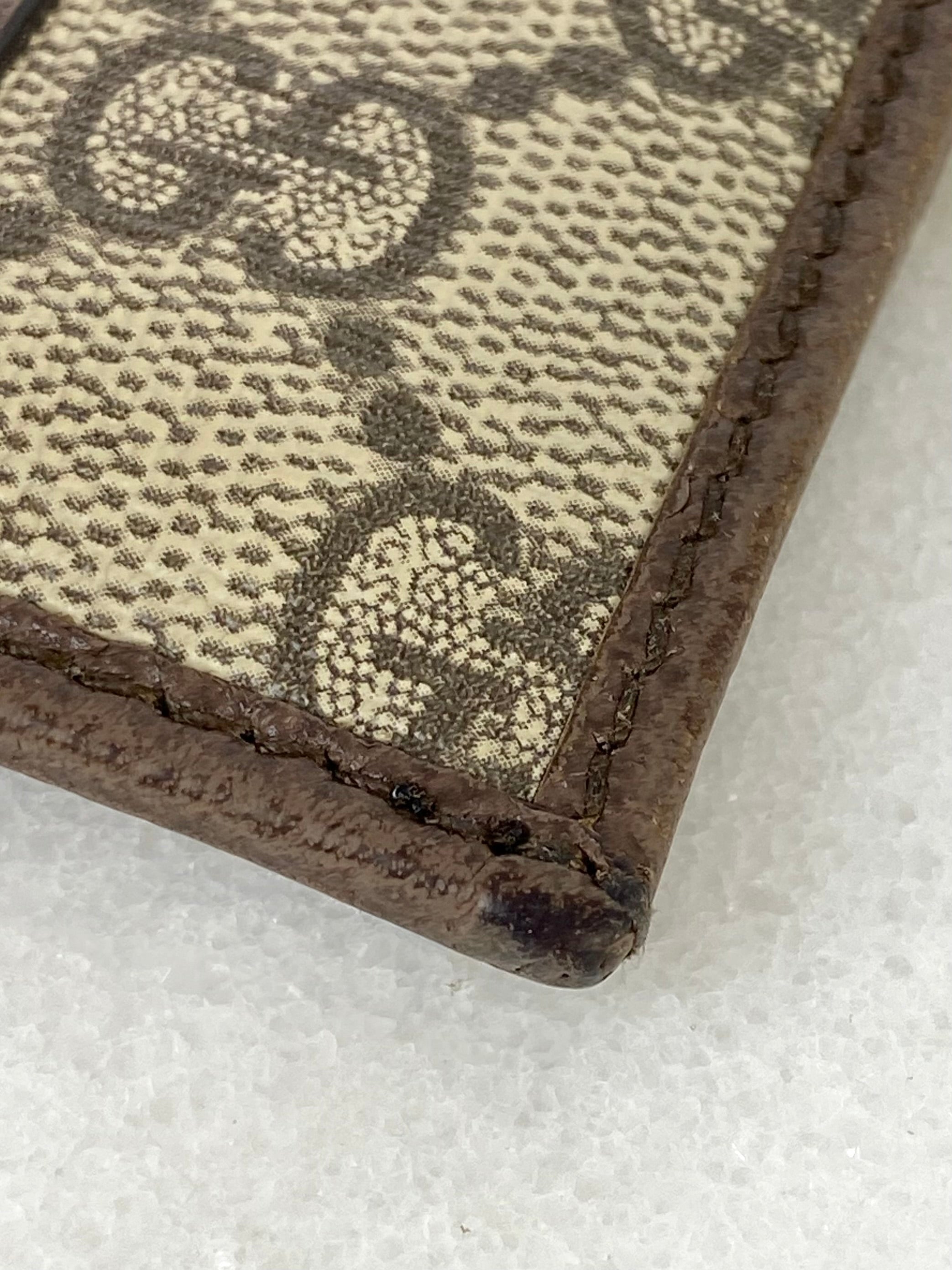 Gucci Brown GG Ophidia Card Holder