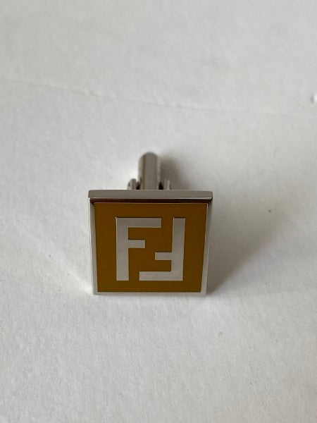 Fendi Bicolor FF Cufflinks