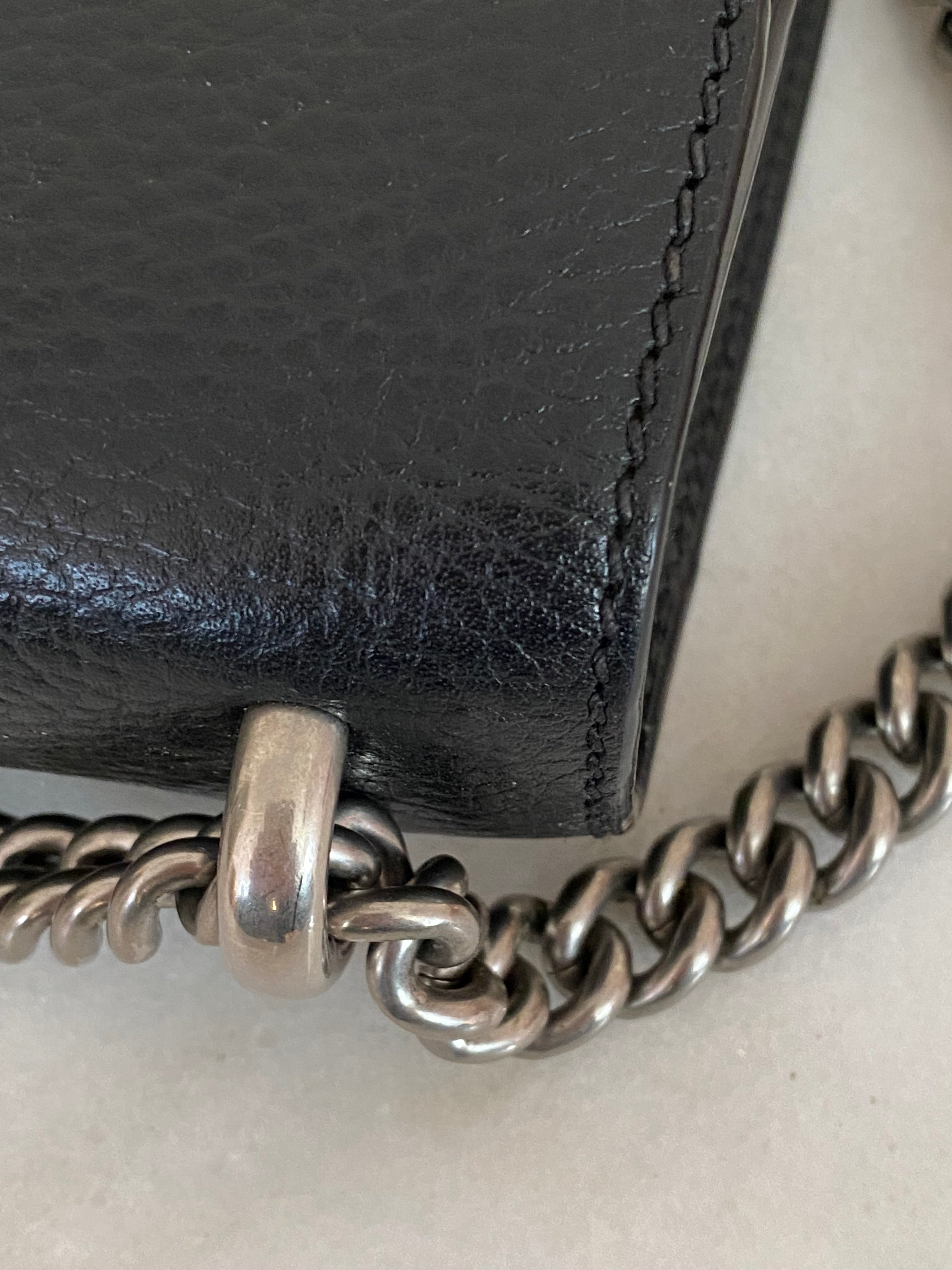 Gucci Black Dionysus Mini Shoulder Bag