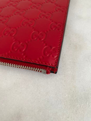 Gucci Red Clutch