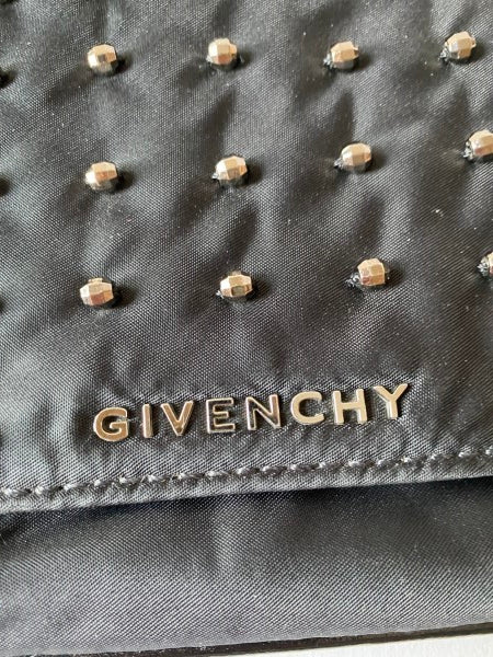 Givenchy Black Studded Clutch