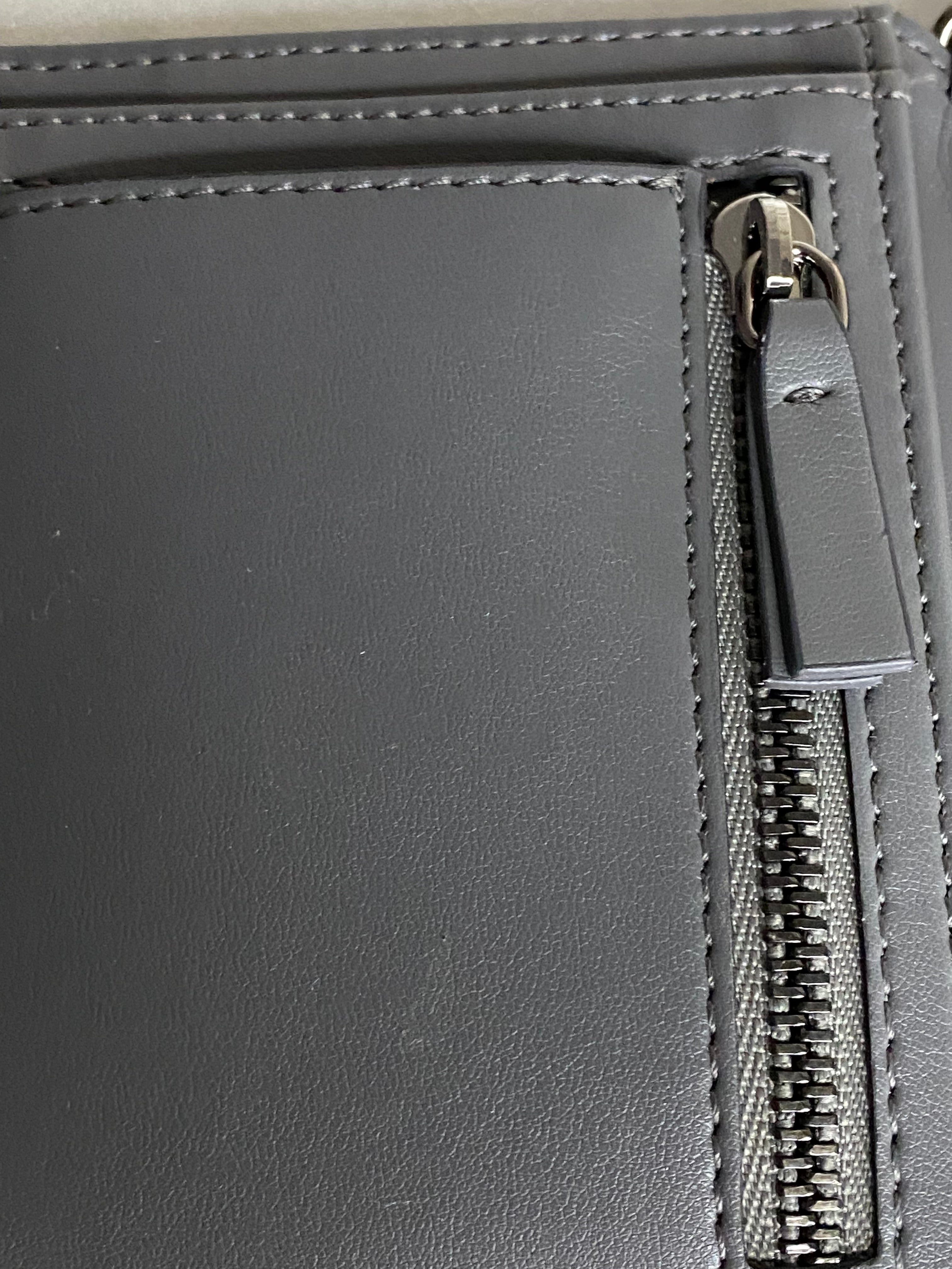 Stella Mccartney Grey Falabella Small Wallet