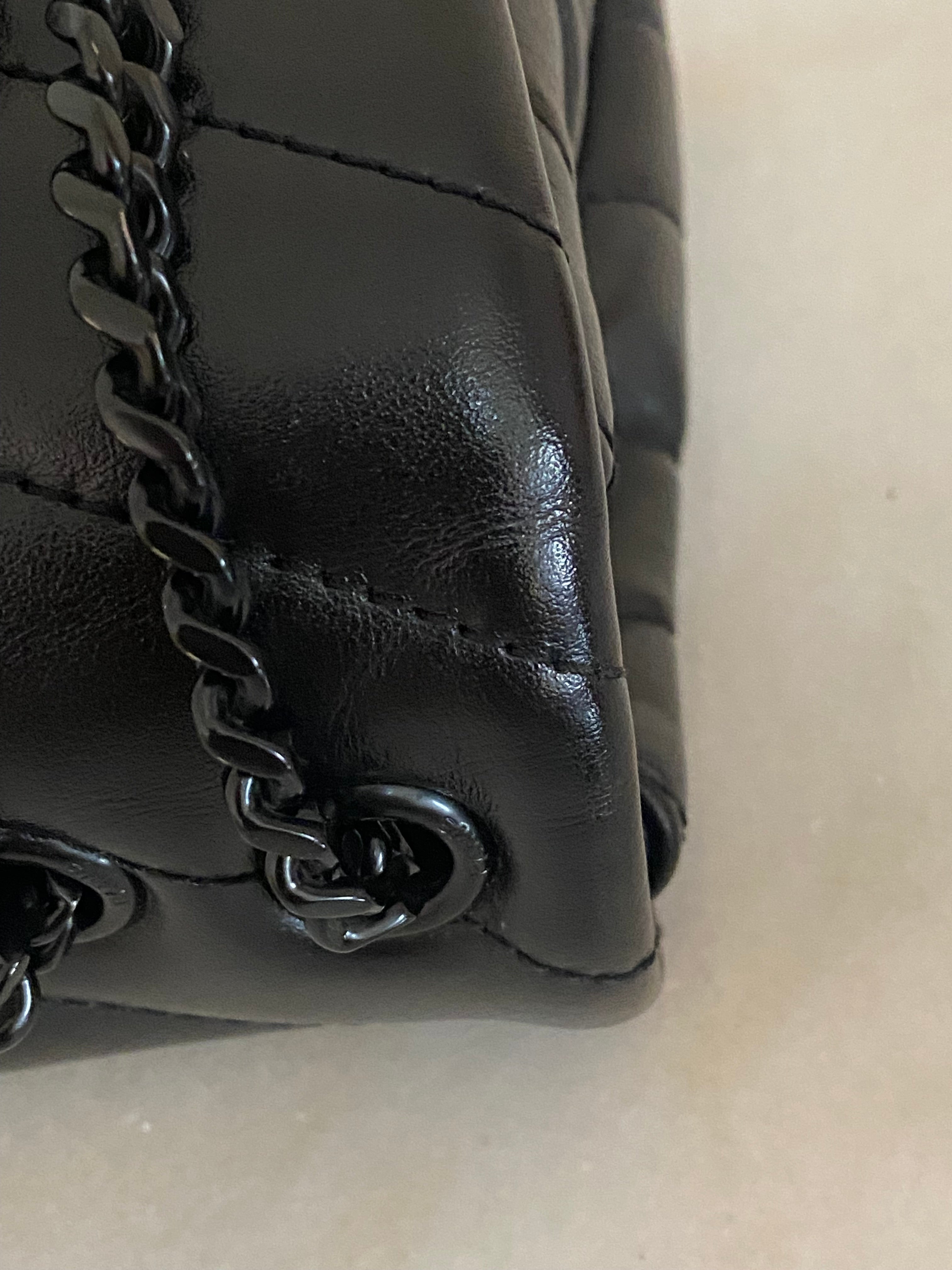 YSL Black Loulou Small Shoulder Bag