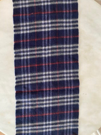 Burberry Tricolor Long Wool Scarf