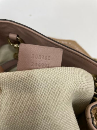 Gucci Beige Vernis Soho Bag