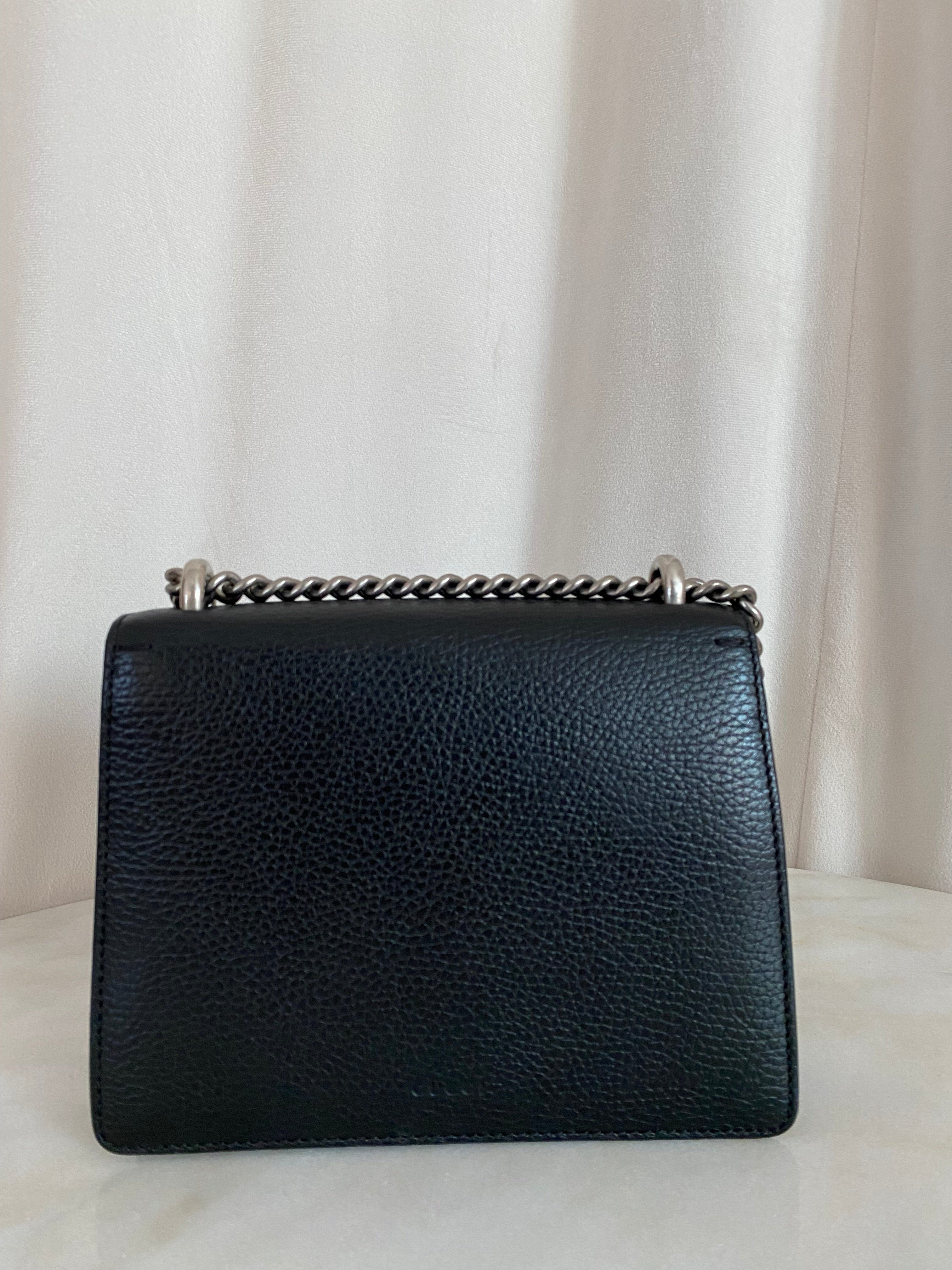 Gucci Black Dionysus Mini Shoulder Bag