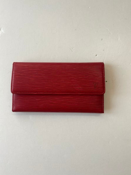 Louis Vuitton Red Long Wallet