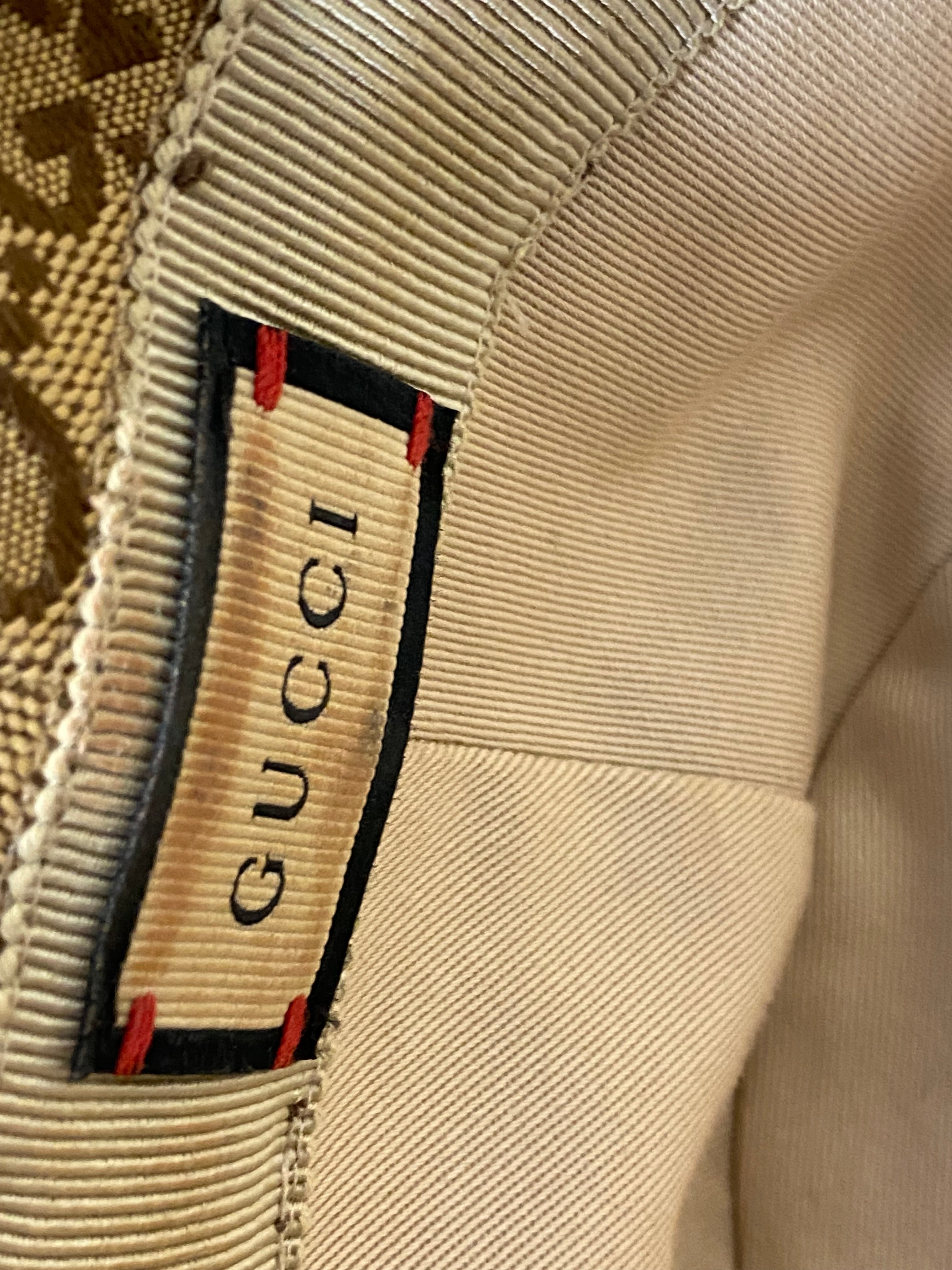 Gucci Brown GG Bucket Medium Hat