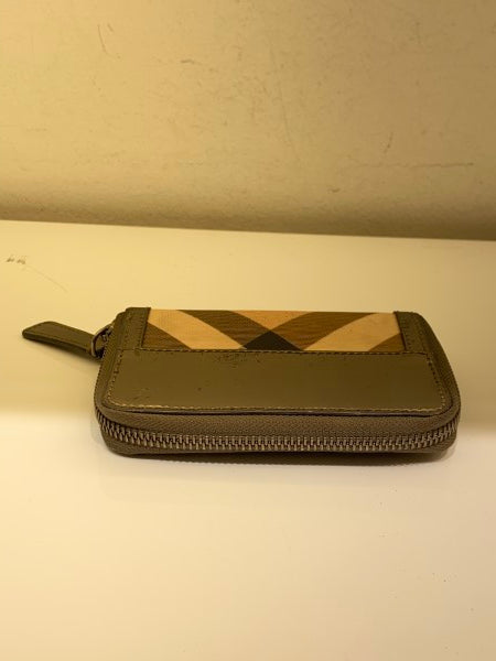 Burberry Oxide House Check Small Wallet