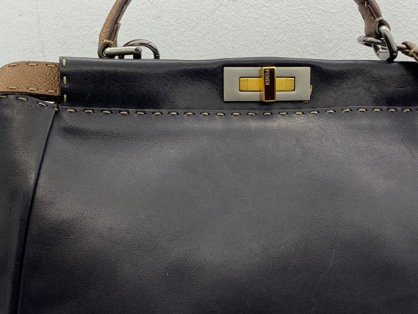 Fendi Brown Peekaboo Bag